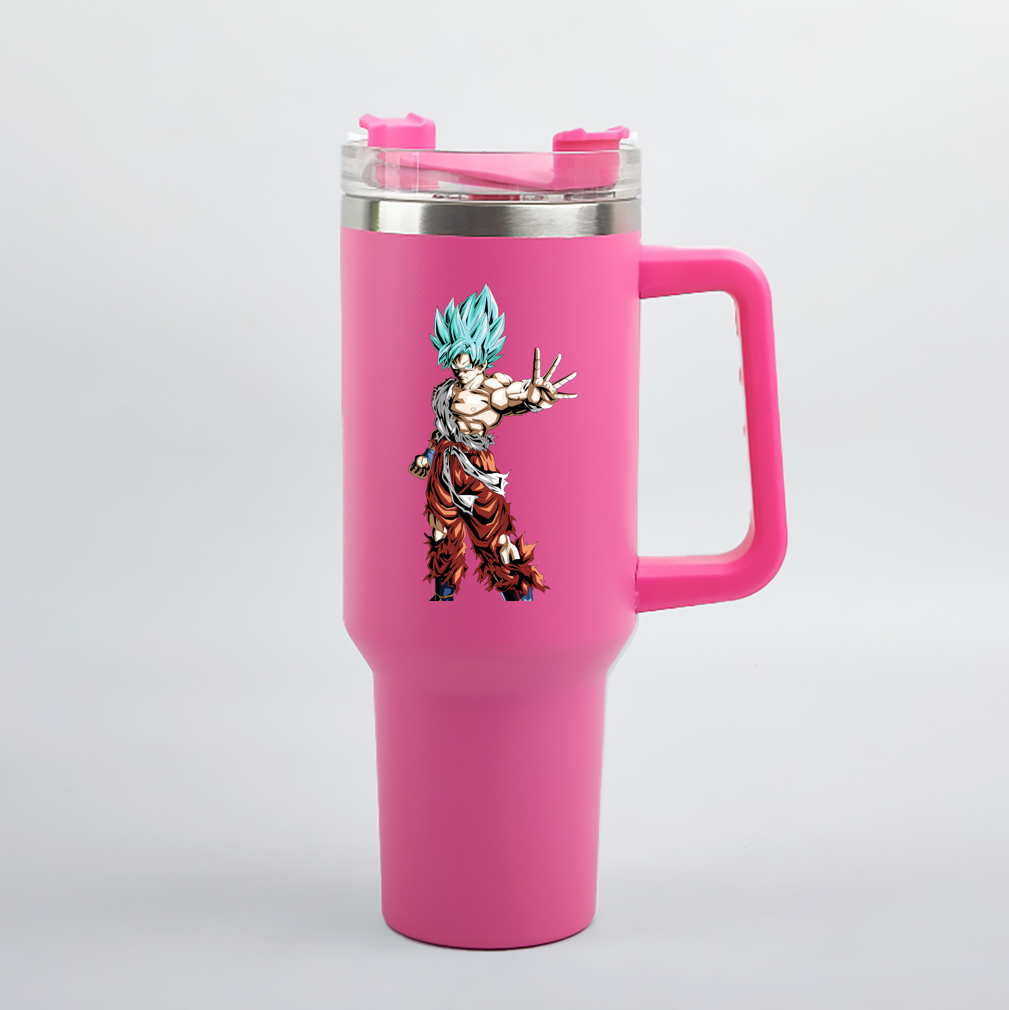（画像用） ドラゴンボール 孫悟空（そん ごくう）Son Goku カカロット DRAGON BALL Kakarotto 1200mL車用タンブラー（カラープリント）